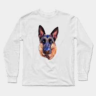 German Shepherd Dog Long Sleeve T-Shirt